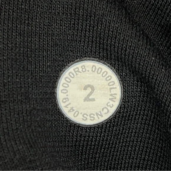 Lululemon Every Journey Hoodie Asymmetrical Zip Black Sz 2